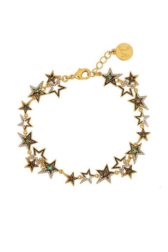 Kate Thornton Gold 'Mystical Star' Bracelet 1