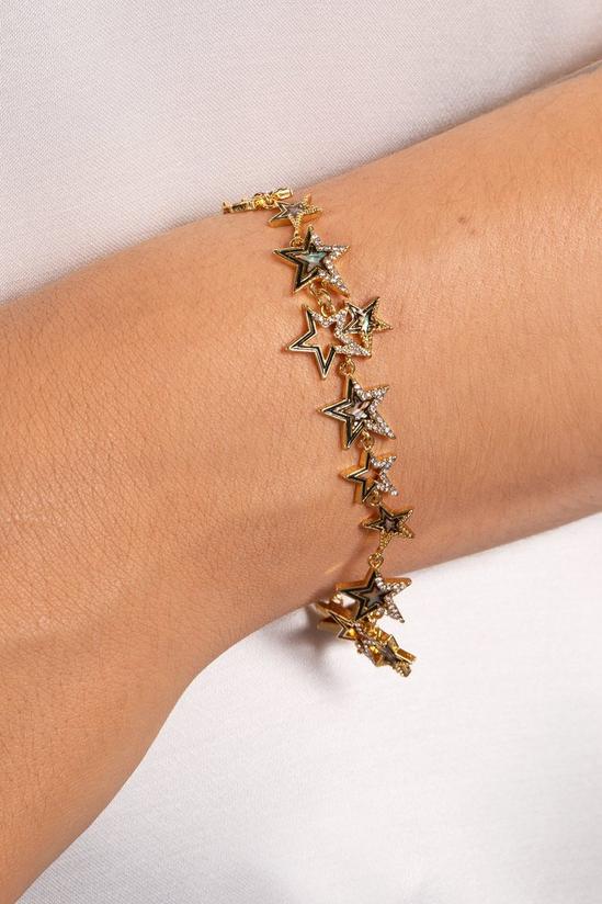 Kate Thornton Gold 'Mystical Star' Bracelet 2