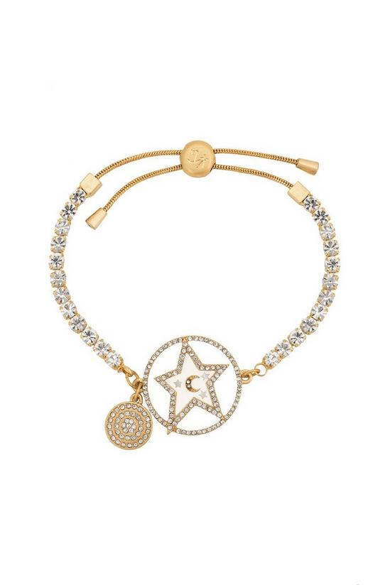 Kate Thornton Gold 'Star and Moon' Friendship Bracelet 1