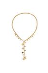 Bibi Bijoux Gold 'Lucky Charm' Long Lariat Necklace thumbnail 3