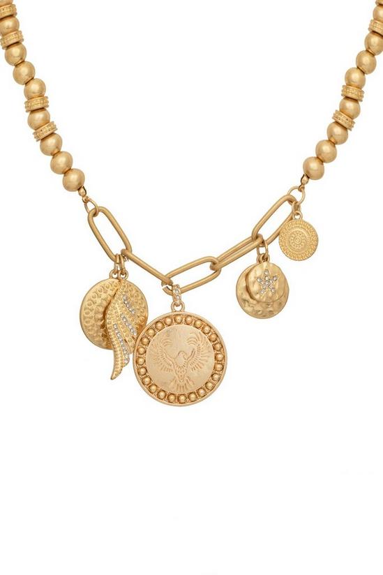 Bibi Bijoux Gold 'Free Spirit' Charm Necklace 1