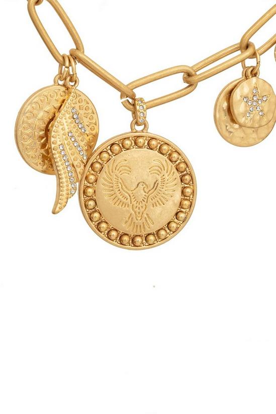 Bibi Bijoux Gold 'Free Spirit' Charm Necklace 2