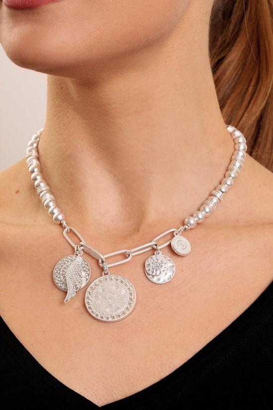 Bibi Bijoux Silver 'Free Spirit' Charm Necklace 3