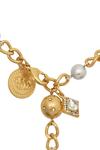 Bibi Bijoux Gold 'Pavé Heart' Multi Charm Necklace thumbnail 2