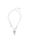 Bibi Bijoux Silver 'Mandala' Charm Necklace thumbnail 3