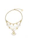 Bibi Bijoux Gold 'Nomad' Layered Multi Charm Necklace thumbnail 3