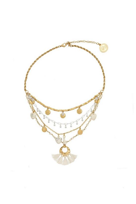 Bibi Bijoux Gold 'Nomad' Layered Multi Charm Necklace 3