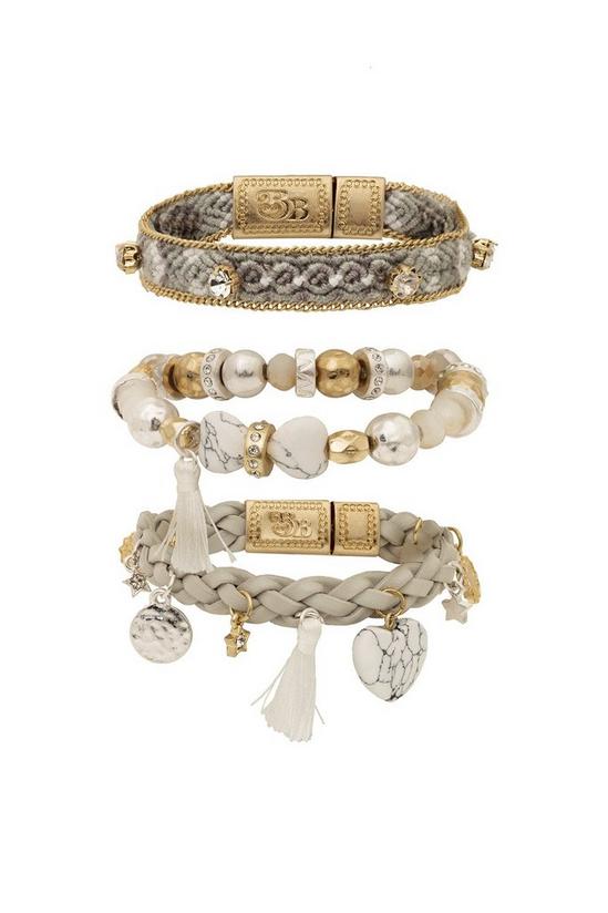 Bibi Bijoux Gold 'Nomad' Bracelet Set 1
