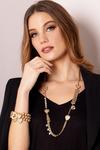 Bibi Bijoux Gold 'Sentiment' Multi Heart Charm Necklace thumbnail 5