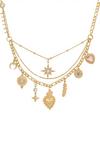 Bibi Bijoux Gold 'Mexicana' Charm Necklace thumbnail 1