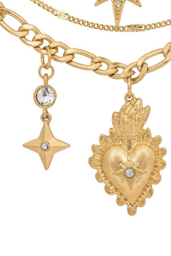 Bibi Bijoux Gold 'Mexicana' Charm Necklace 2