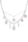 Bibi Bijoux Silver 'Mexicana' Charm Necklace thumbnail 1