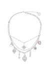 Bibi Bijoux Silver 'Mexicana' Charm Necklace thumbnail 3