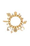Bibi Bijoux Gold 'Mexicana' Multi Charm Bracelet thumbnail 1