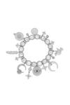 Bibi Bijoux Silver 'Mexicana' Multi Charm Bracelet thumbnail 1