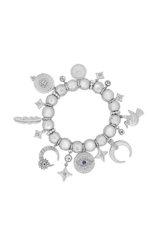 Bibi Bijoux Silver 'Mexicana' Multi Charm Bracelet 1