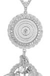 Bibi Bijoux Silver Drop Multi Coin Necklace thumbnail 2