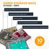 FINEWAY Saree Clothes Storage Bags - Set of 10 thumbnail 2
