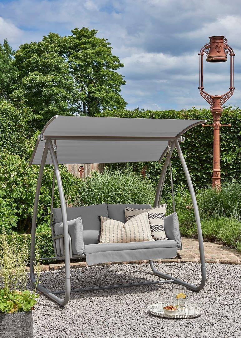 Newmarket Two Seat Swing in Grey