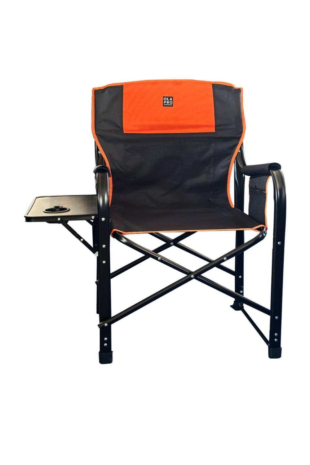Directors Chair - Black & Orange