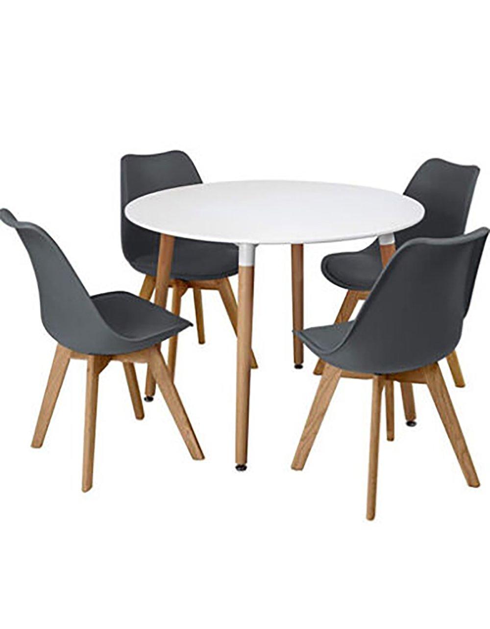 Dining Table Set Of 4 Round Dining Table And Chairs