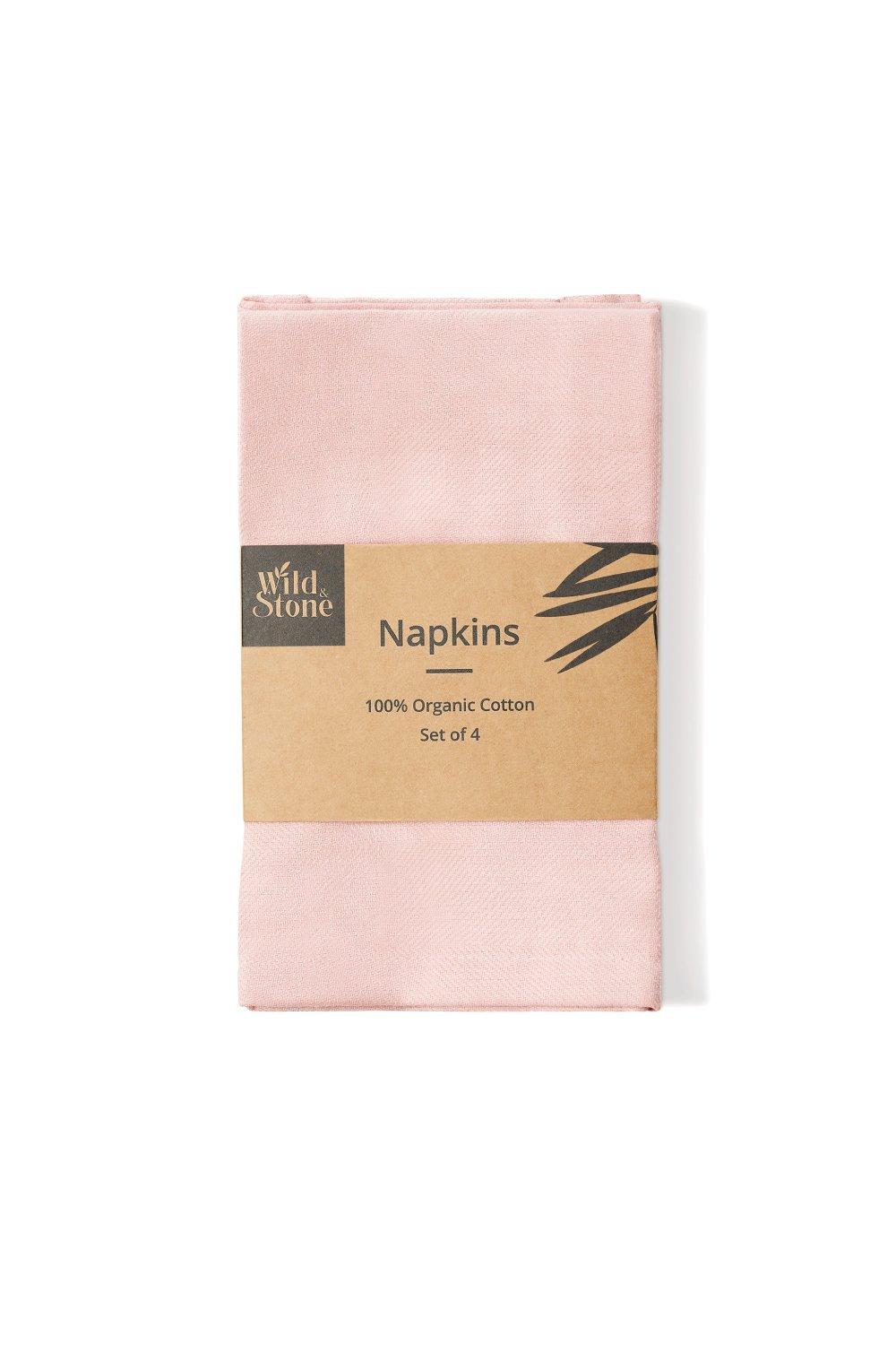 Organic Cotton Napkins 4 Pack