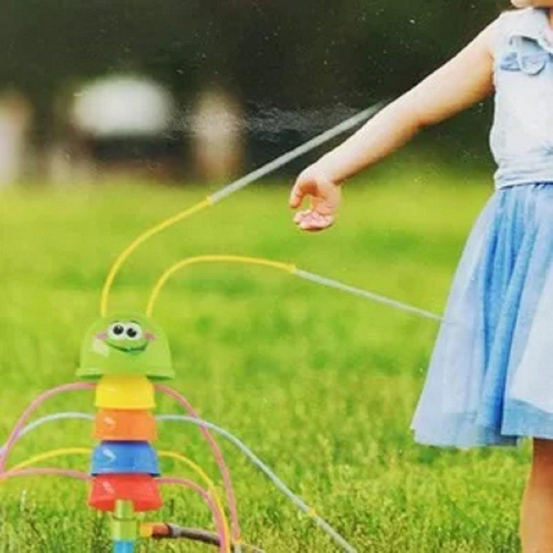 Caterpillar Water Sprinkler for Children : Garden Water Play