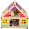 UMKYTOYS Play House for Children - Wooden Doll House Perfect for Indoor and Outdoor Play thumbnail 1