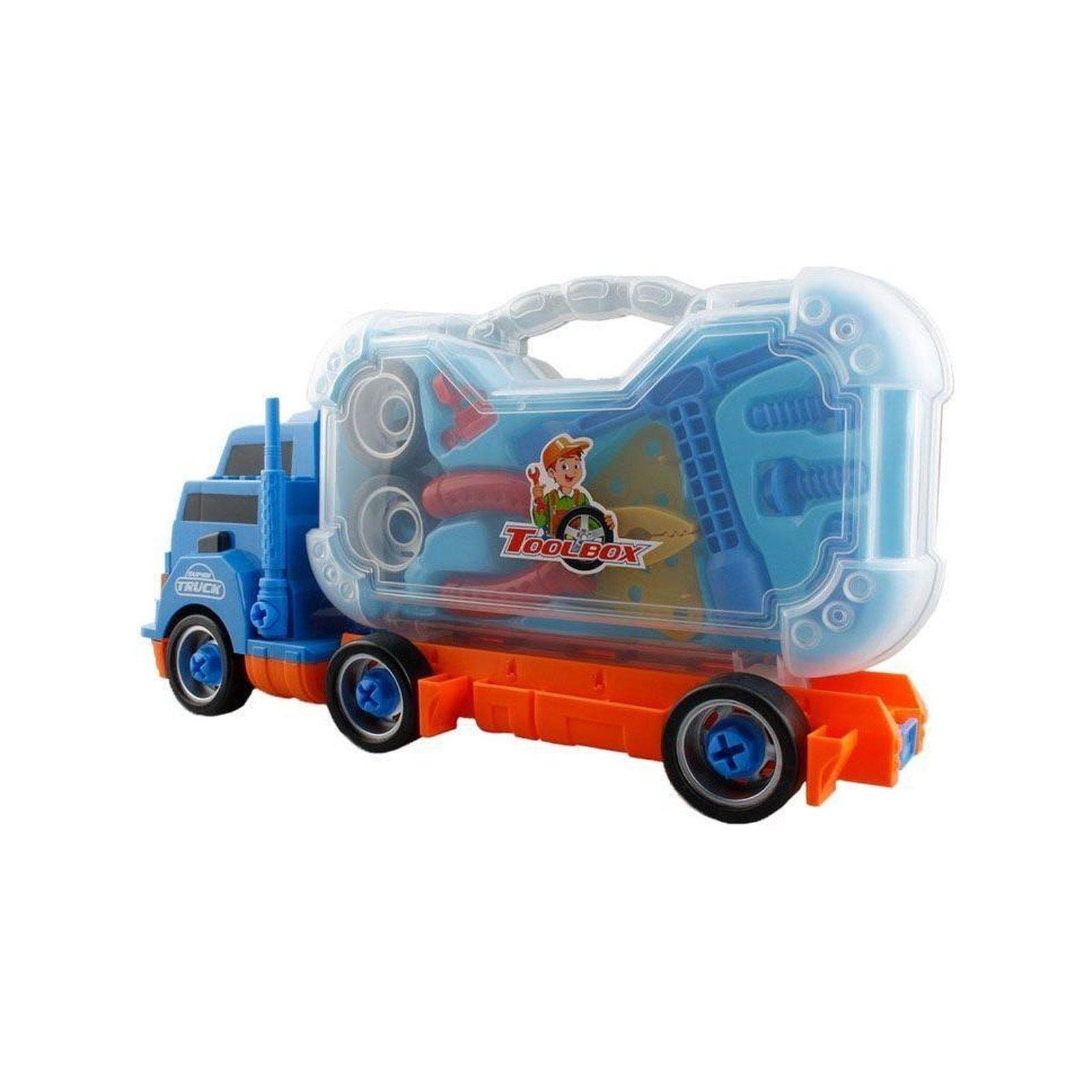 Truck with Suitcase and Tools Playset with Lights and Sounds