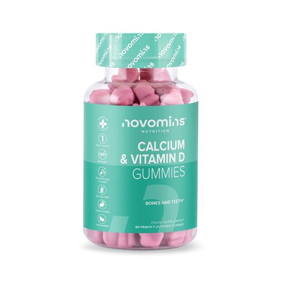 Novomins Calcium & Vitamin D Gummies 1