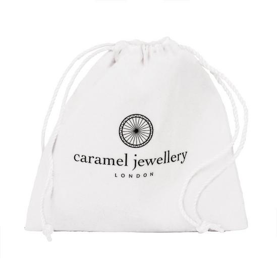 Caramel Jewellery London Silver 'Entwined Heart' Charm Friendship Bracelet 3
