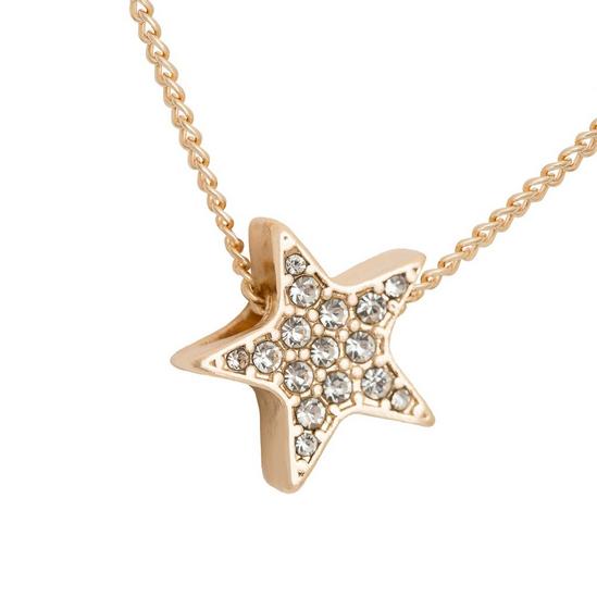 Caramel Jewellery London Gold Pavé Star Necklace 2