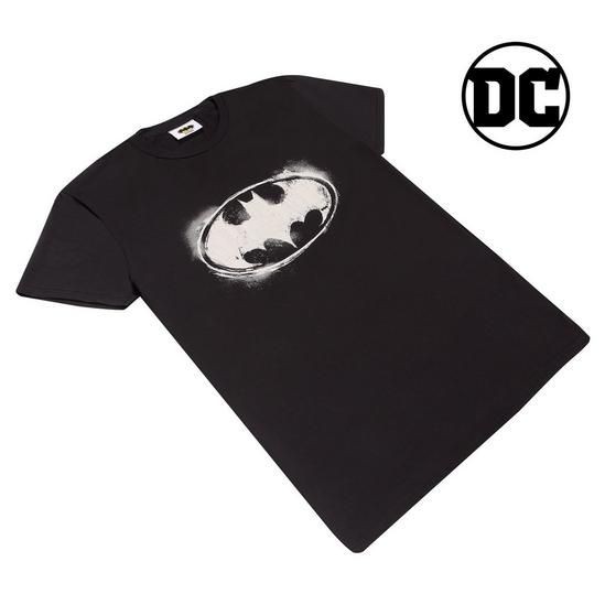 DC Comics Batman Mono Distressed Logo Men's T-Shirt 4