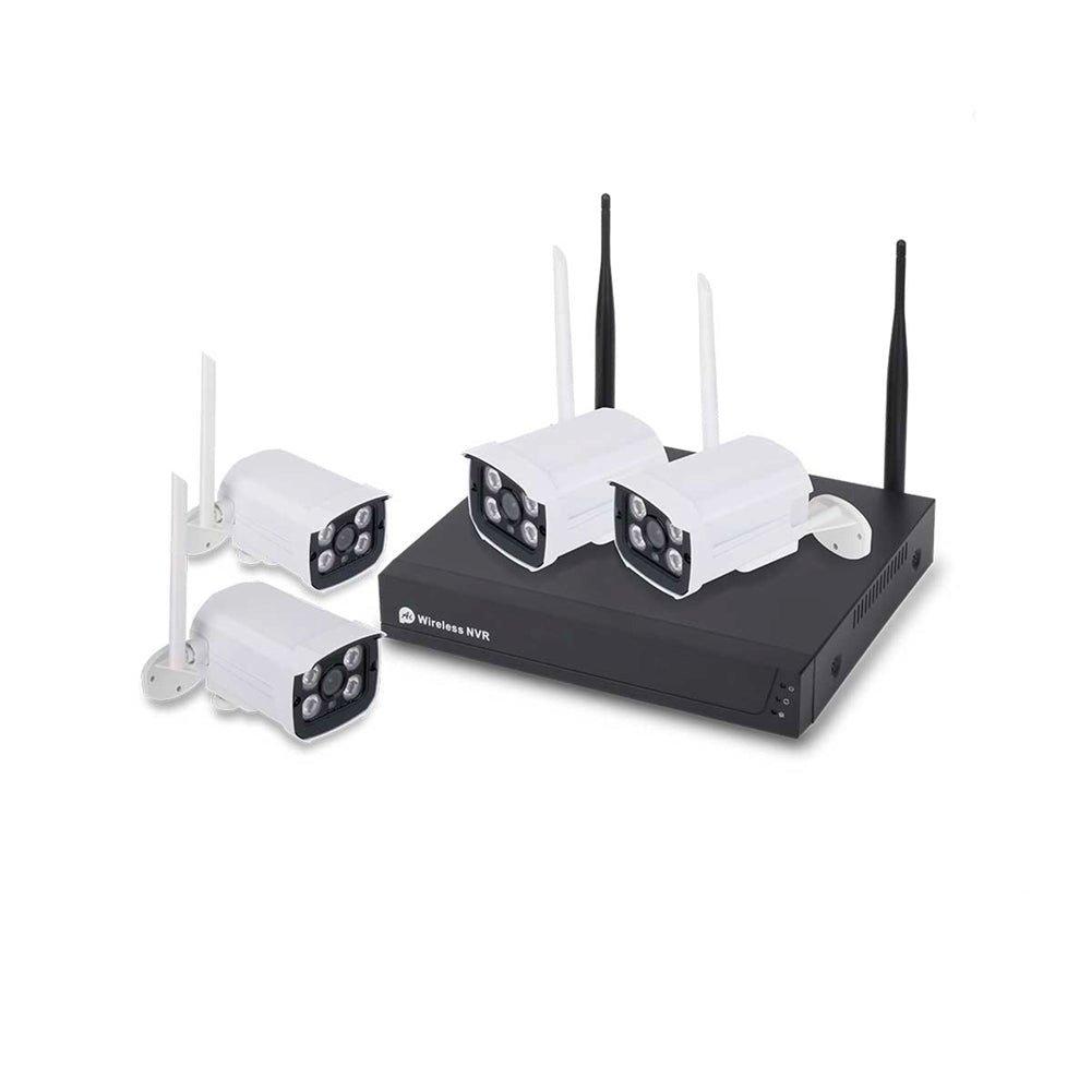 WiFi NVR kit (8ch wireless NVR+4pc wireless camera)  2.0MP-1080P,With ENERJSMART App, UK Plug with C
