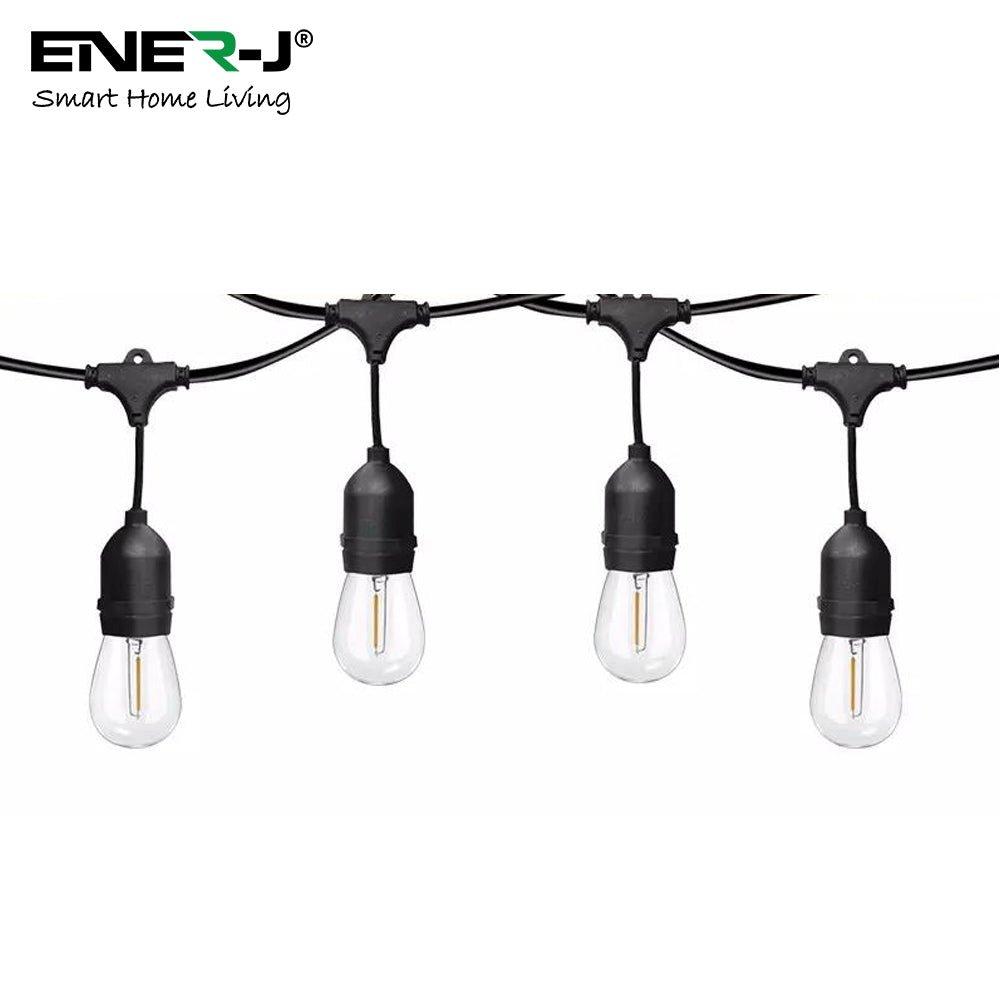 100 Feet LED Filament Bulb String Light Kit (inc 30x1W Filament LED Lamps)