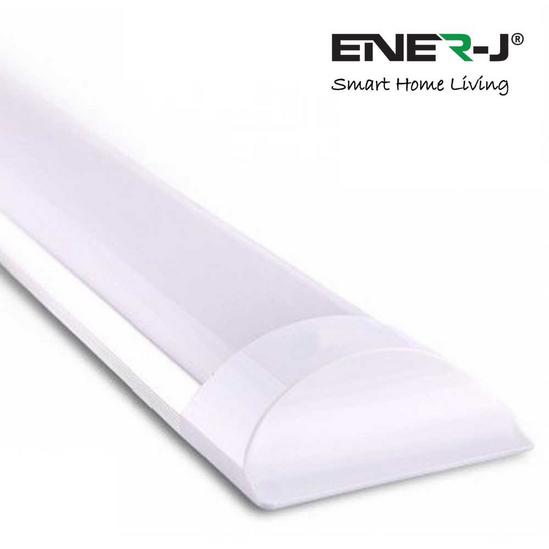 ENER-J 45W Prismatic LED Tube Batten complete fitting 1.5m, 4000 lumens, 6500K (pack of 2 units) 3