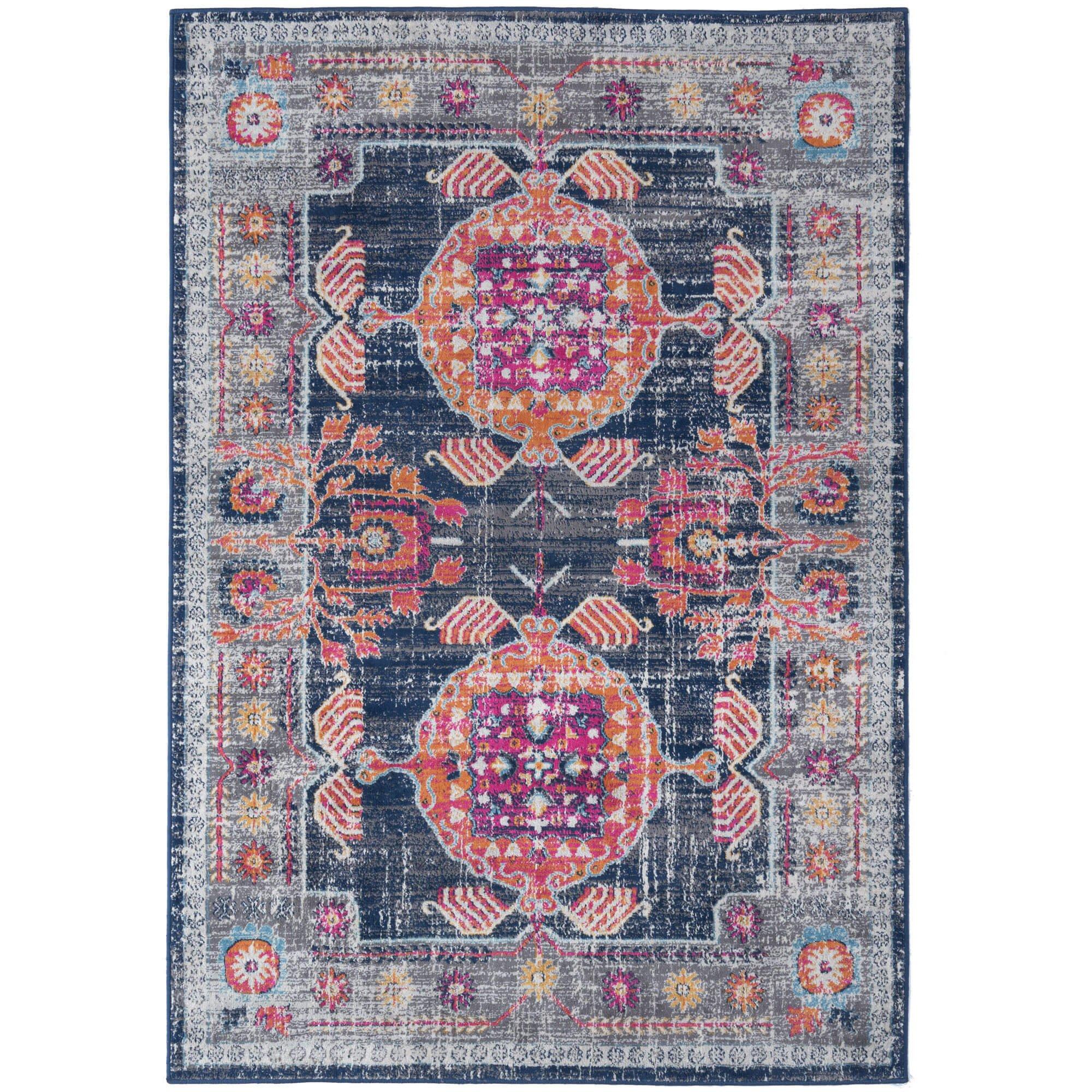 Marrakech Collection Vintage Rugs in Multicolour - 400