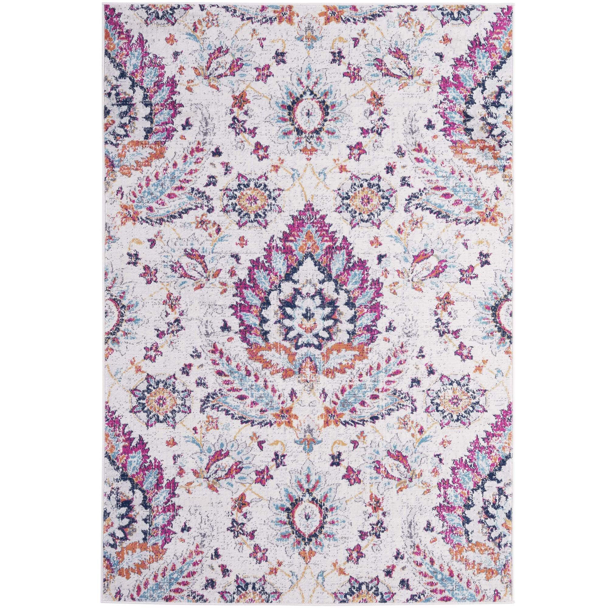 Marrakech Collection Vintage Rugs in Multicolour - 460