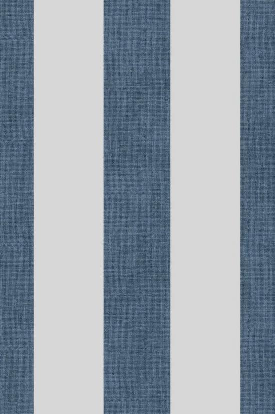 Darcy James 'Linen Stripe' Wallpaper 1