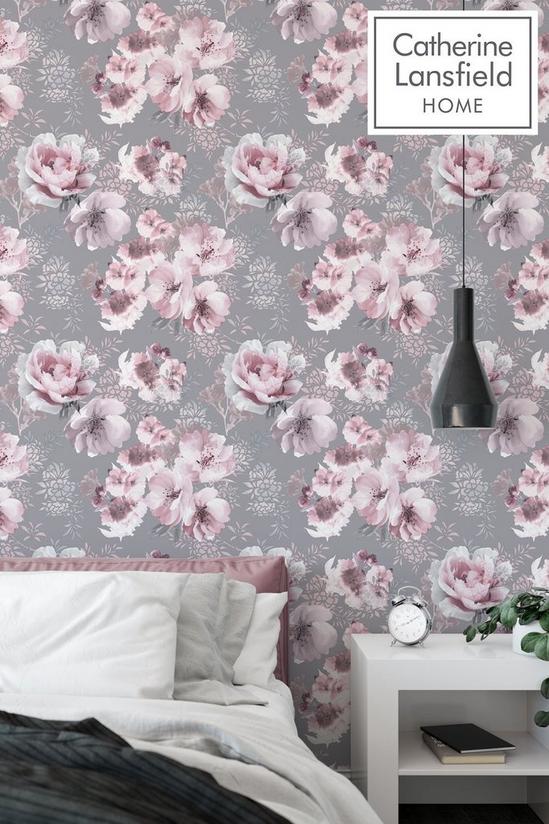Catherine Lansfield 'Dramatic Floral' Wallpaper 2