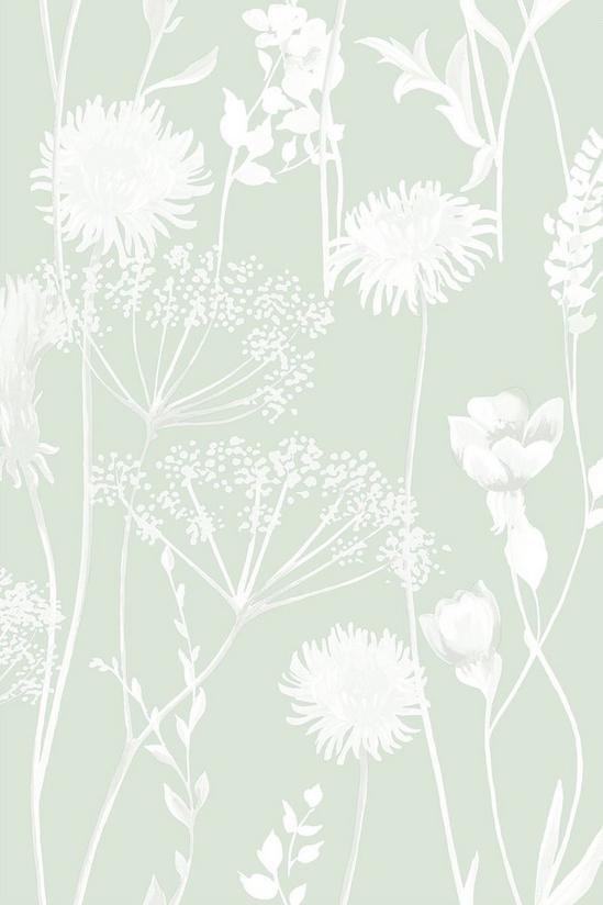 Catherine Lansfield 'Meadowsweet Floral' Wallpaper 1