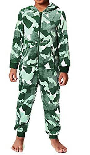 Super Soft Fleece Camouflage Onesie All-in-One with Hood