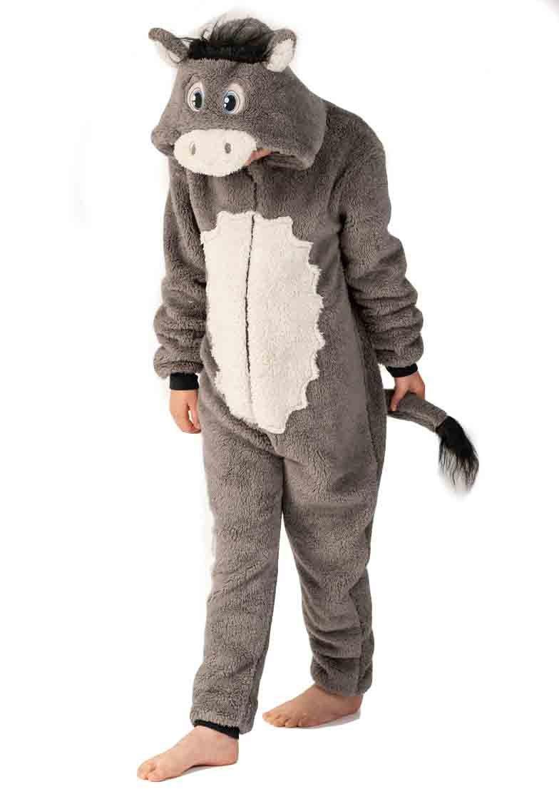 Nightwear Super Soft Fleece Donkey Onesie Nativity Costume All