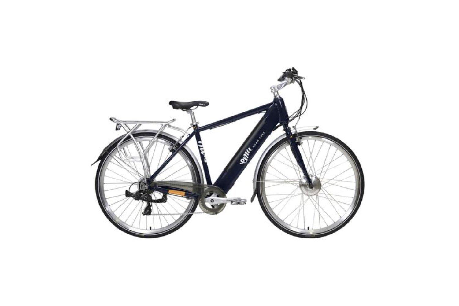 Roam Crossbar Electric Bike - Navy Blue