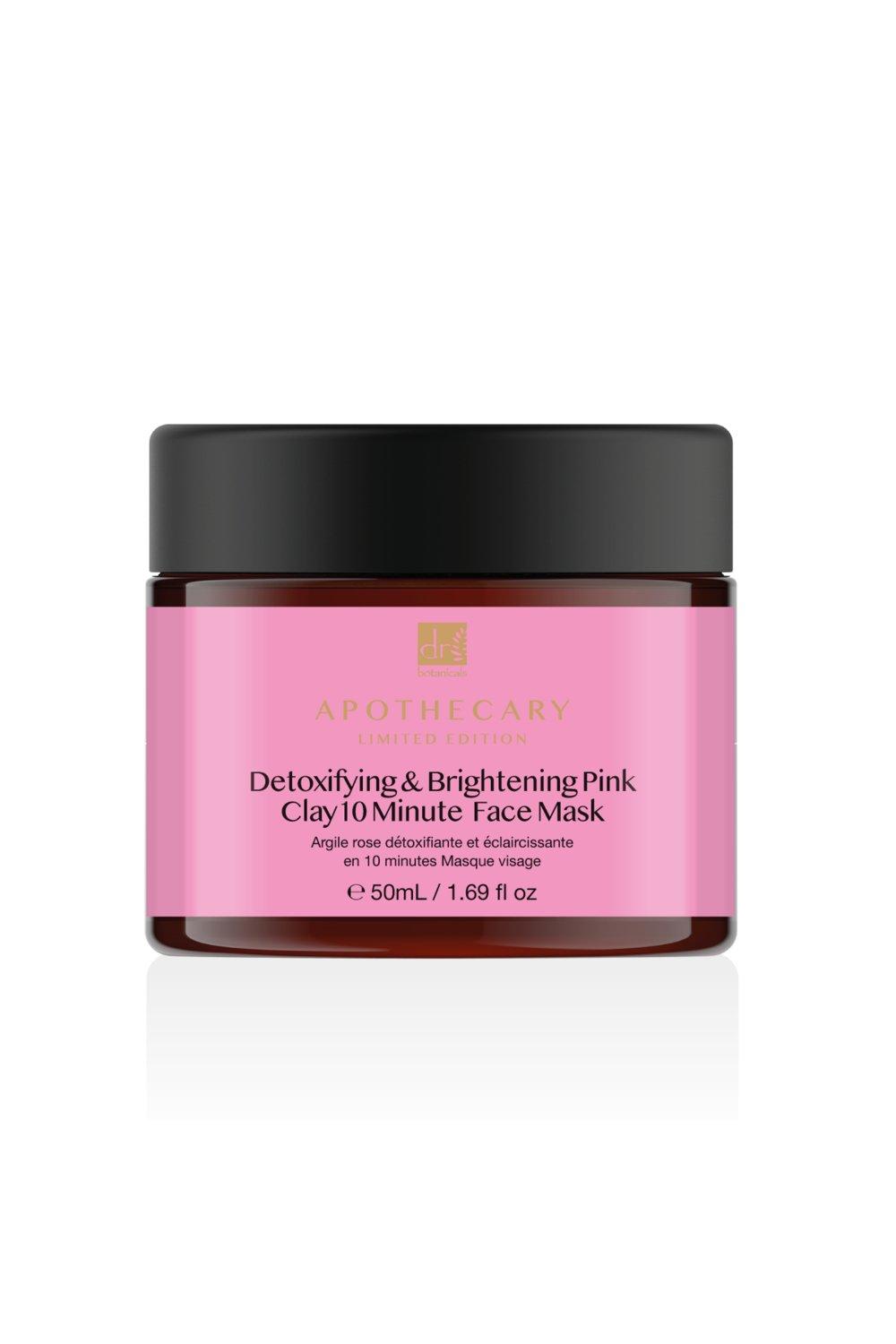 Detoxifying & Brightening Pink Clay 10 Minute  Face Mask