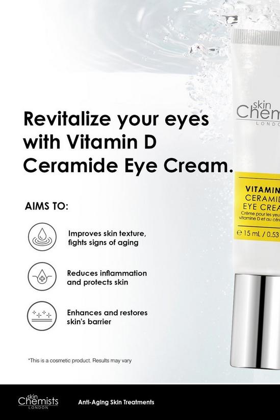 skinChemists professional Vitamin D Ceramide Eye Cream 15ml 2