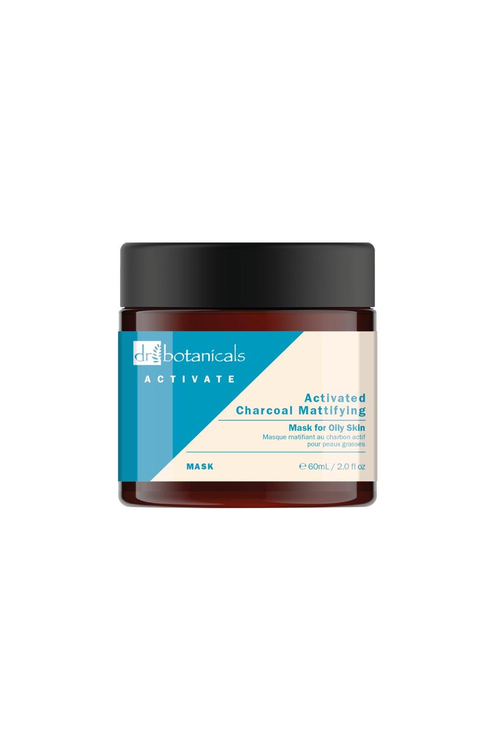 Activated Charcoal Mattifying Mask for Oily Skin 60ml