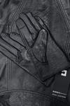Barneys Originals Crocodile Patterned Leather Gloves thumbnail 2