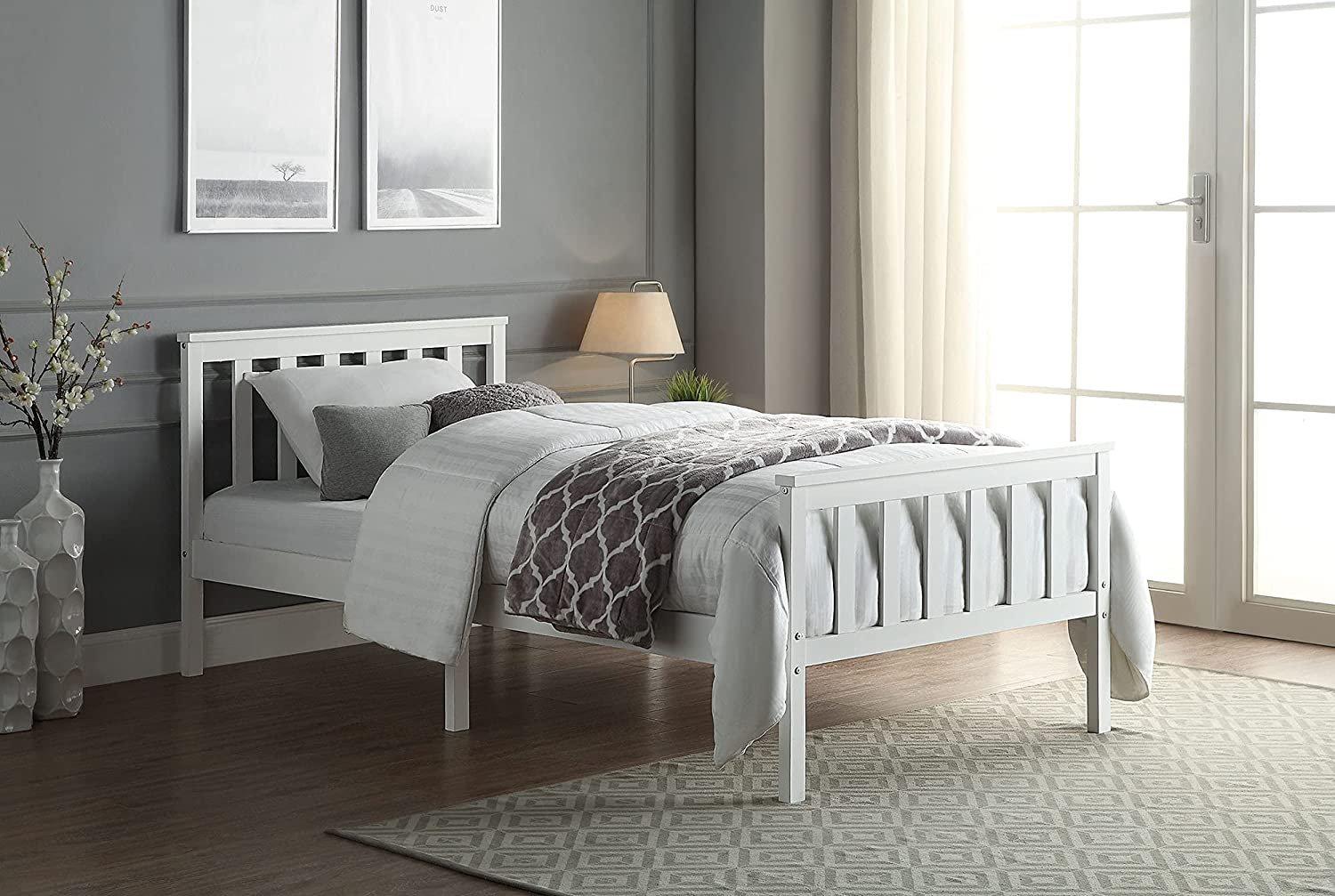 Solid Wooden Bed Frame