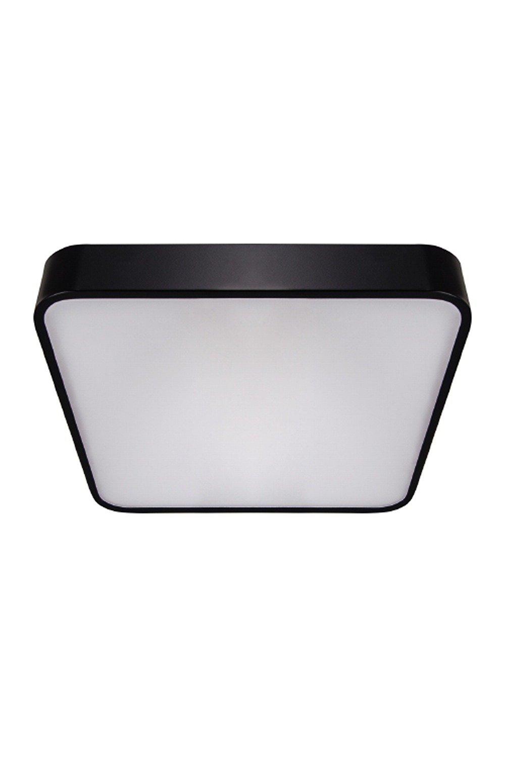 'Luna' Black Square Ceiling Wall Light Surface Mount 24W